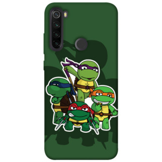 Чохол itsPrint Green turtles для Xiaomi Redmi Note 8T - Інтернет-магазин спільних покупок ToGether