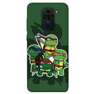 Чохол itsPrint Green turtles для Xiaomi Redmi Note 9 / Redmi 10X - Інтернет-магазин спільних покупок ToGether