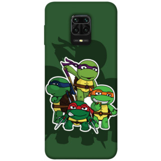 Чохол itsPrint Green turtles для Xiaomi Redmi Note 9s / Note 9 Pro / Note 9 Pro Max - Інтернет-магазин спільних покупок ToGether