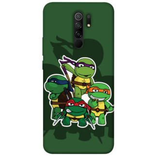 Чохол itsPrint Green turtles для Xiaomi Redmi 9 - Інтернет-магазин спільних покупок ToGether