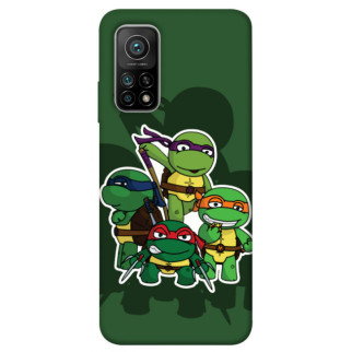 Чохол itsPrint Green turtles для Xiaomi Mi 10T - Інтернет-магазин спільних покупок ToGether