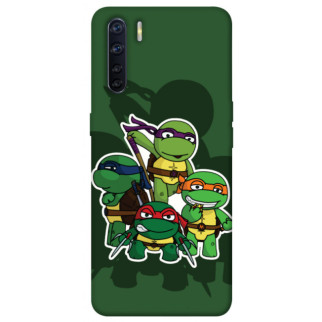 Чохол itsPrint Green turtles для Oppo A91 - Інтернет-магазин спільних покупок ToGether