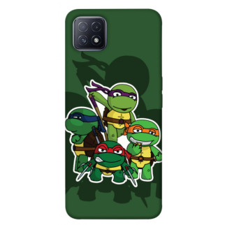 Чохол itsPrint Green turtles для Oppo A73 - Інтернет-магазин спільних покупок ToGether