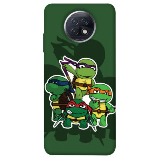 Чохол itsPrint Green turtles для Xiaomi Redmi Note 9 5G / Note 9T - Інтернет-магазин спільних покупок ToGether