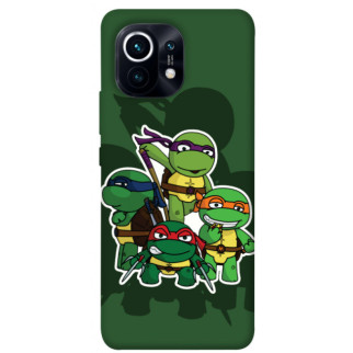 Чохол itsPrint Green turtles для Xiaomi Mi 11 - Інтернет-магазин спільних покупок ToGether