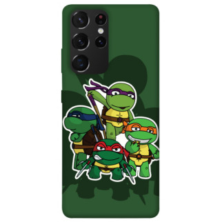 Чохол itsPrint Green turtles для Samsung Galaxy S21 Ultra - Інтернет-магазин спільних покупок ToGether