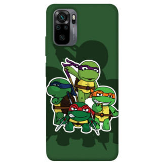 Чохол itsPrint Green turtles для Xiaomi Redmi Note 10 / Note 10s - Інтернет-магазин спільних покупок ToGether