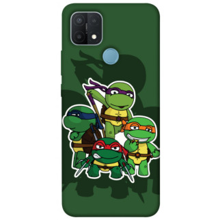 Чохол itsPrint Green turtles для Oppo A15s / A15 - Інтернет-магазин спільних покупок ToGether