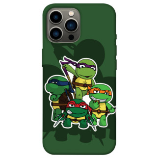 Чохол itsPrint Green turtles для Apple iPhone 13 Pro Max (6.7") - Інтернет-магазин спільних покупок ToGether
