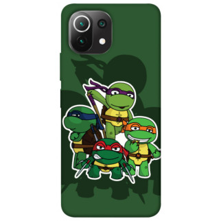 Чохол itsPrint Green turtles для Xiaomi Mi 11 Lite - Інтернет-магазин спільних покупок ToGether