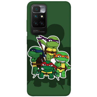 Чохол itsPrint Green turtles для Xiaomi Redmi 10 - Інтернет-магазин спільних покупок ToGether