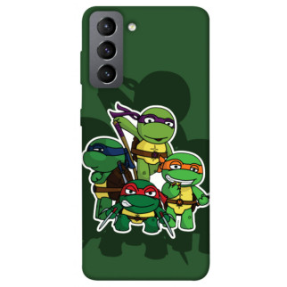 Чохол itsPrint Green turtles для Samsung Galaxy S21 FE - Інтернет-магазин спільних покупок ToGether
