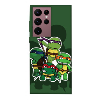 Чохол itsPrint Green turtles для Samsung Galaxy S22 Ultra - Інтернет-магазин спільних покупок ToGether