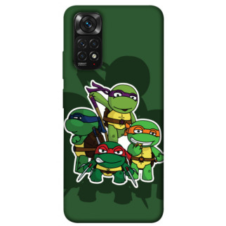 Чохол itsPrint Green turtles для Xiaomi Redmi Note 11 (Global) / Note 11S - Інтернет-магазин спільних покупок ToGether