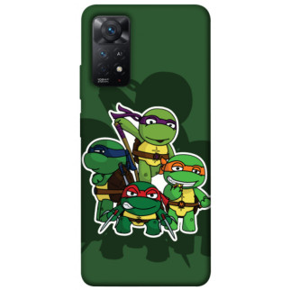 Чохол itsPrint Green turtles для Xiaomi Redmi Note 11 Pro 4G/5G - Інтернет-магазин спільних покупок ToGether