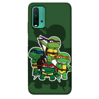 Чохол itsPrint Green turtles для Xiaomi Redmi Note 9 4G / Redmi 9 Power / Redmi 9T - Інтернет-магазин спільних покупок ToGether