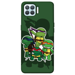 Чохол itsPrint Green turtles для Oppo F17 Pro - Інтернет-магазин спільних покупок ToGether
