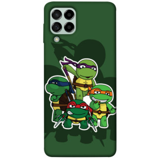 Чохол itsPrint Green turtles для Samsung Galaxy M53 5G - Інтернет-магазин спільних покупок ToGether