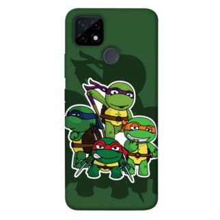 Чохол itsPrint Green turtles для Realme C21Y - Інтернет-магазин спільних покупок ToGether