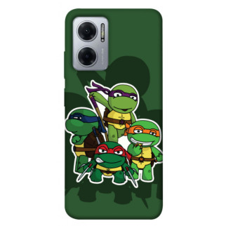 Чохол itsPrint Green turtles для Xiaomi Redmi Note 11E - Інтернет-магазин спільних покупок ToGether
