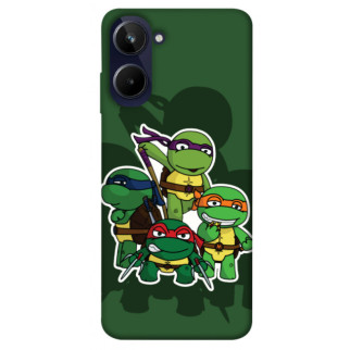 Чохол itsPrint Green turtles для Realme 10 4G - Інтернет-магазин спільних покупок ToGether