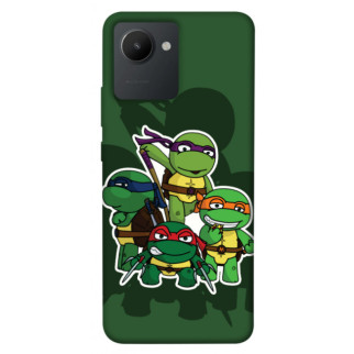 Чохол itsPrint Green turtles для Realme C30 - Інтернет-магазин спільних покупок ToGether