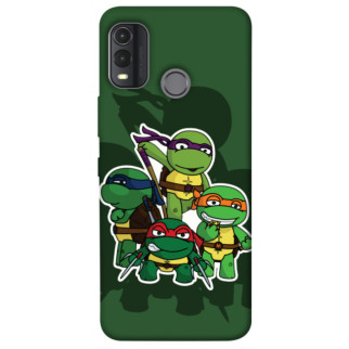 Чохол itsPrint Green turtles для Nokia G11 Plus - Інтернет-магазин спільних покупок ToGether