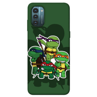 Чохол itsPrint Green turtles для Nokia G21 - Інтернет-магазин спільних покупок ToGether
