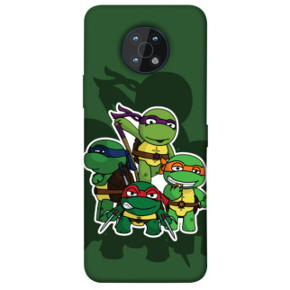 Чохол itsPrint Green turtles для Nokia G50 - Інтернет-магазин спільних покупок ToGether