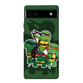 Чохол itsPrint Green turtles для Google Pixel 6a - Інтернет-магазин спільних покупок ToGether