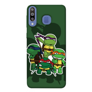 Чохол itsPrint Green turtles для Samsung Galaxy M30 - Інтернет-магазин спільних покупок ToGether