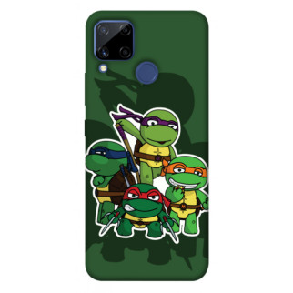 Чохол itsPrint Green turtles для Realme C15 - Інтернет-магазин спільних покупок ToGether