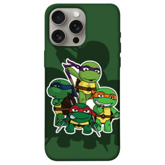Чохол itsPrint Green turtles для Apple iPhone 15 Pro Max (6.7") - Інтернет-магазин спільних покупок ToGether