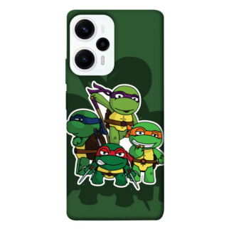 Чохол itsPrint Green turtles для Xiaomi Poco F5 Pro - Інтернет-магазин спільних покупок ToGether