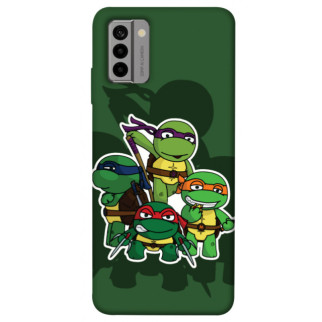 Чохол itsPrint Green turtles для Nokia G22 - Інтернет-магазин спільних покупок ToGether
