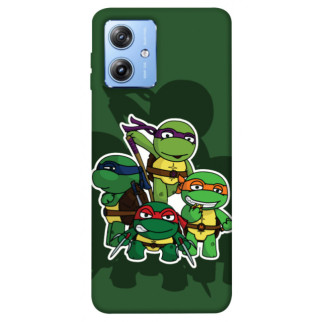 Чохол itsPrint Green turtles для Motorola Moto G84 - Інтернет-магазин спільних покупок ToGether