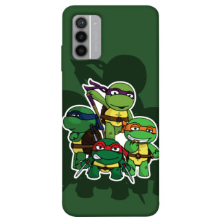 Чохол itsPrint Green turtles для Nokia G42 - Інтернет-магазин спільних покупок ToGether