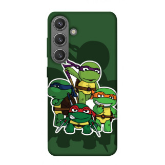Чохол itsPrint Green turtles для Samsung Galaxy S24 - Інтернет-магазин спільних покупок ToGether