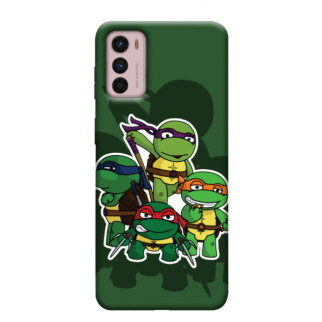 Чохол itsPrint Green turtles для Motorola Moto G42 - Інтернет-магазин спільних покупок ToGether