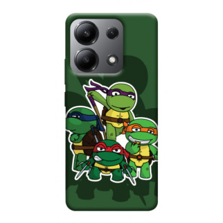 Чохол itsPrint Green turtles для Xiaomi Redmi Note 13 4G - Інтернет-магазин спільних покупок ToGether