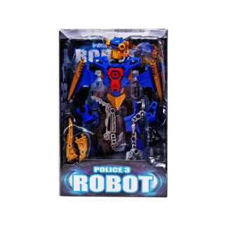 Дитяча іграшка Робот Police 3 2018-26 зі зброєю (Блакитний) - Інтернет-магазин спільних покупок ToGether