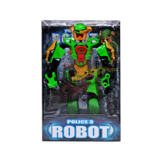 Дитяча іграшка Робот Police 3 2018-26 зі зброєю (Зелений) - Інтернет-магазин спільних покупок ToGether