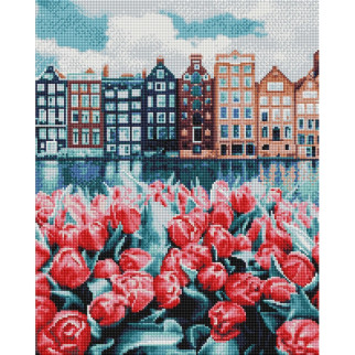 Алмазна мозаїка "Тюльпани Амстердама" EJ1288, 40х30 см - Інтернет-магазин спільних покупок ToGether