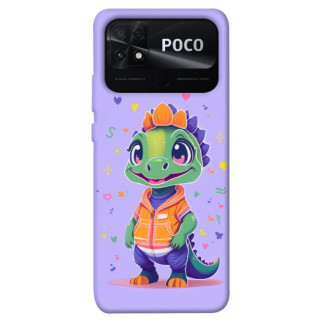 Чохол itsPrint Мультяшний динозаврик для Xiaomi Poco C40 - Інтернет-магазин спільних покупок ToGether