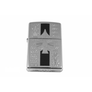 Запальничка Zippo Ace Silver (24196) - Інтернет-магазин спільних покупок ToGether