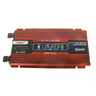 Перетворювач авто інвертор 12V-220V 500W з LCD дисплеєм - Інтернет-магазин спільних покупок ToGether