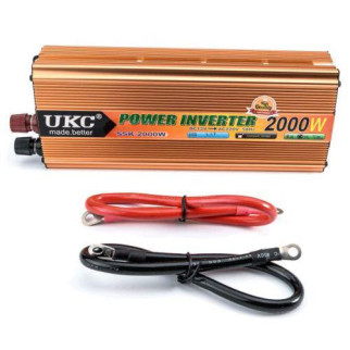 Інвертор автомобільний UKC 24V-220V 2000W - Інтернет-магазин спільних покупок ToGether