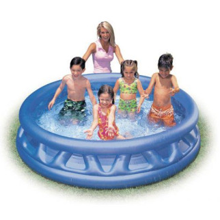 Дитячий надувний басейн Intex 58431 синій конус (001305) - Інтернет-магазин спільних покупок ToGether