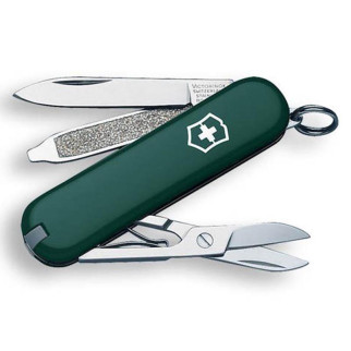 Ніж Victorinox Classic Sd 58 мм 7 функцій Зелений (0.6223.4) - Інтернет-магазин спільних покупок ToGether