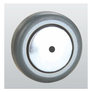 Колесо апаратне SNB з гумовим контактним шаром та підшипником ковзання 125 мм (31-125х27-P) - Інтернет-магазин спільних покупок ToGether